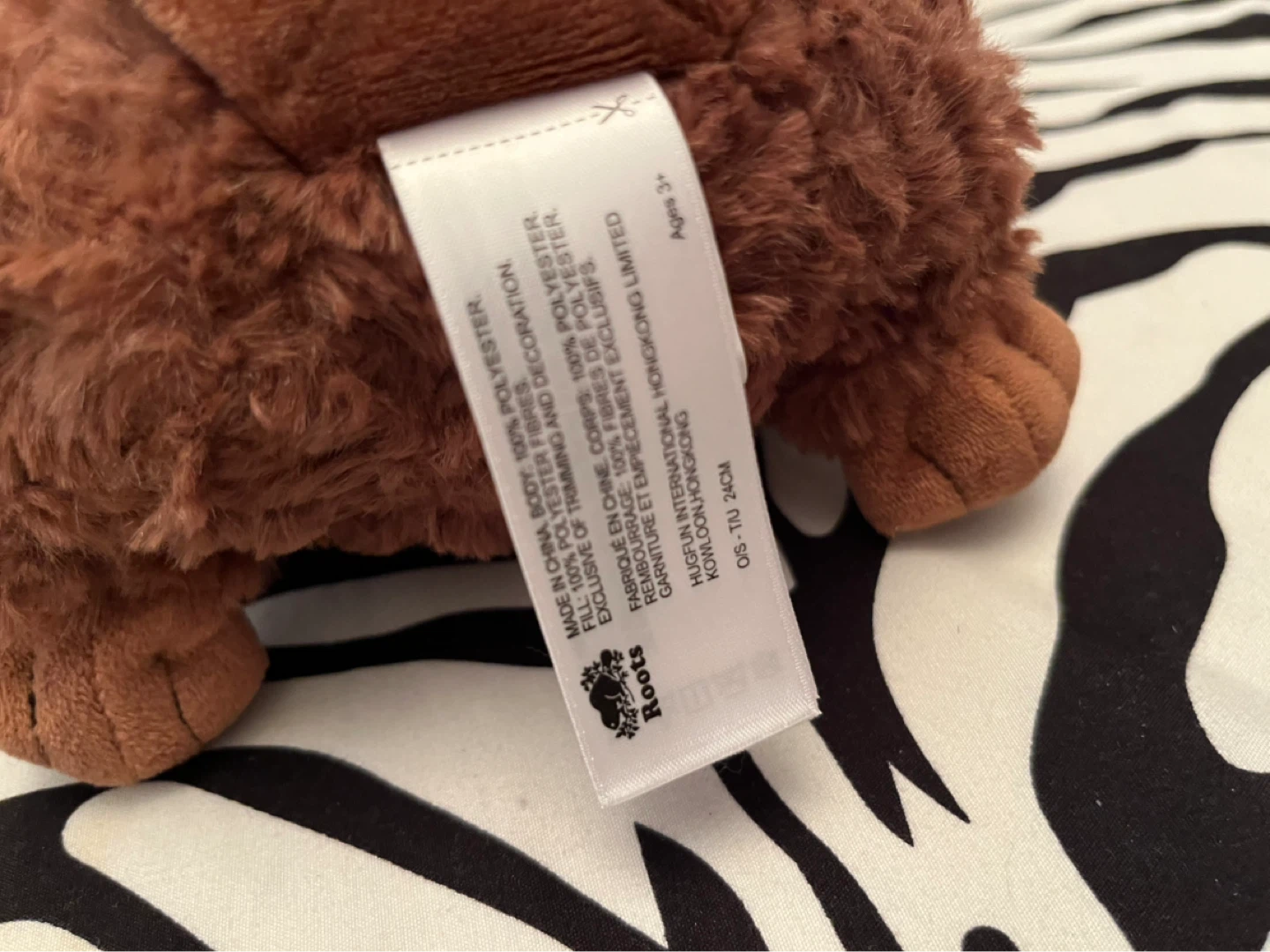 🇨🇦 Roots Canada Varsity Jacket Beaver Plush Toy 🇨🇦 - photo 5