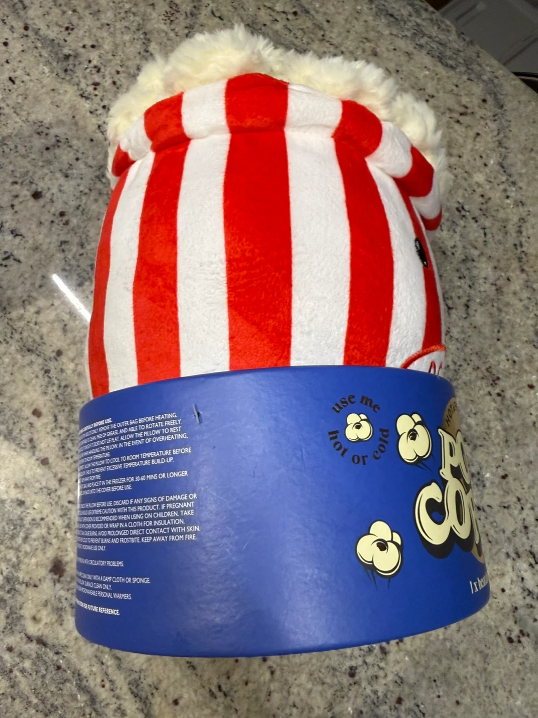 NEW Popcorn Heatable Plush Toy - photo 2