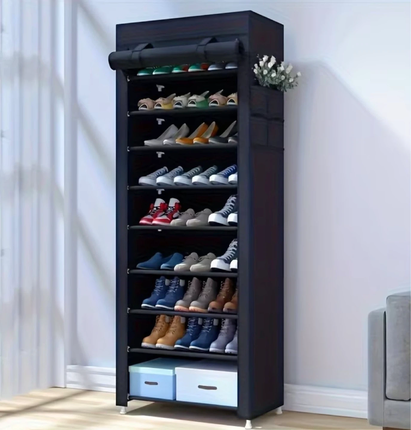 10-Tier Shoe Rack Storage Organizer (BRAND NEW IN BOX)