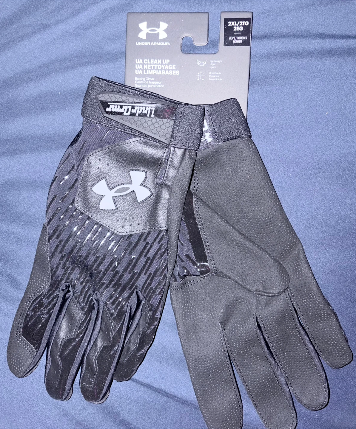 Under Armour - Batting Gloves, 2XL, UA Clean Up