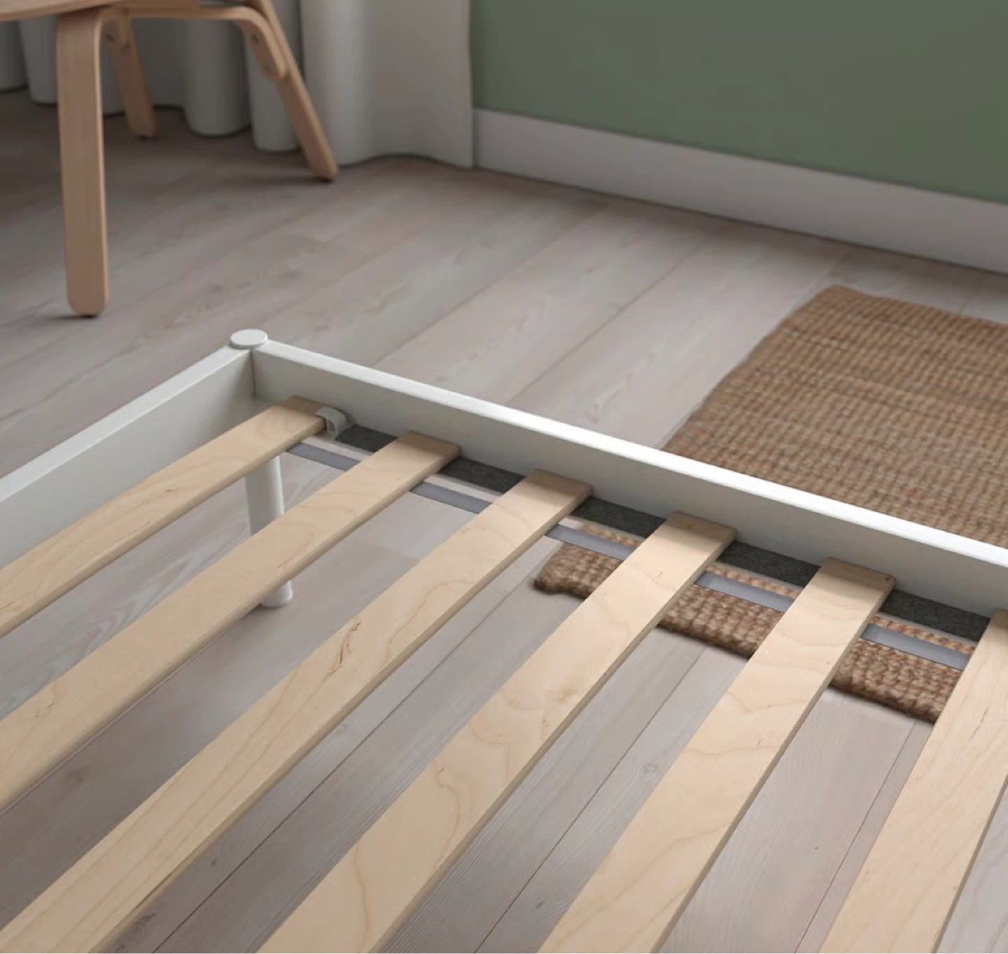 IKEA NEIDEN White Bed Frame - photo 3