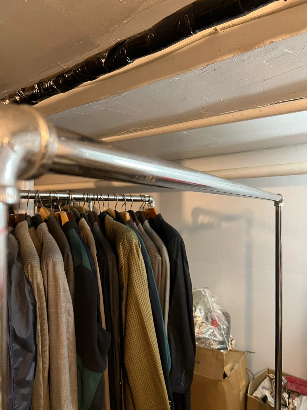 Rolling Garment Rack with Wheels