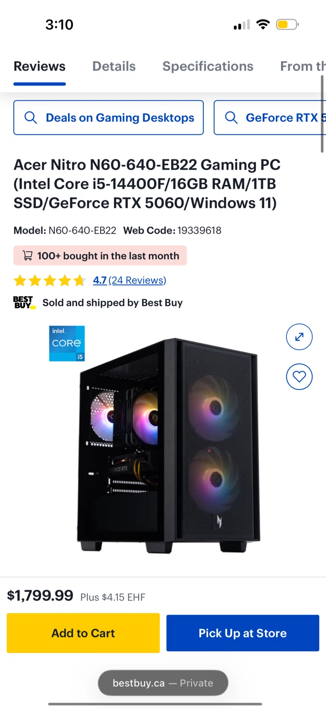 Gaming pc
