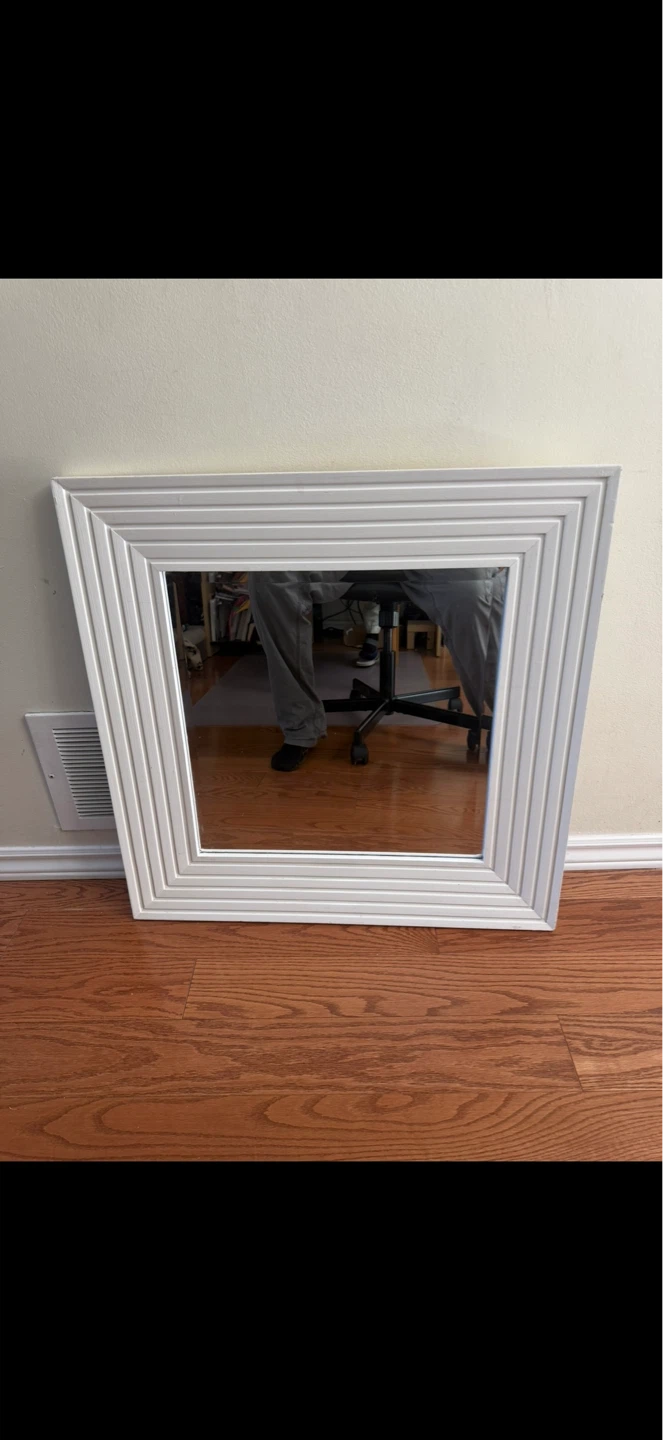 Beautiful White Mirror - photo 2