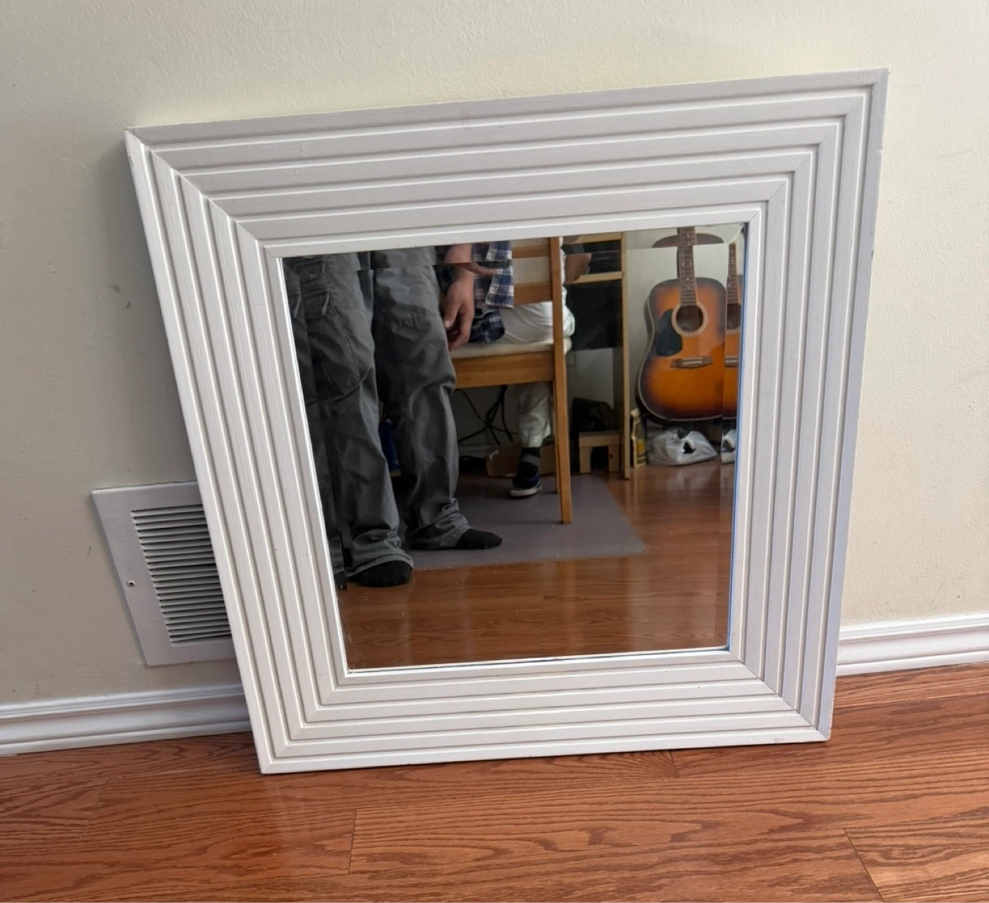 Beautiful White Mirror - photo 3