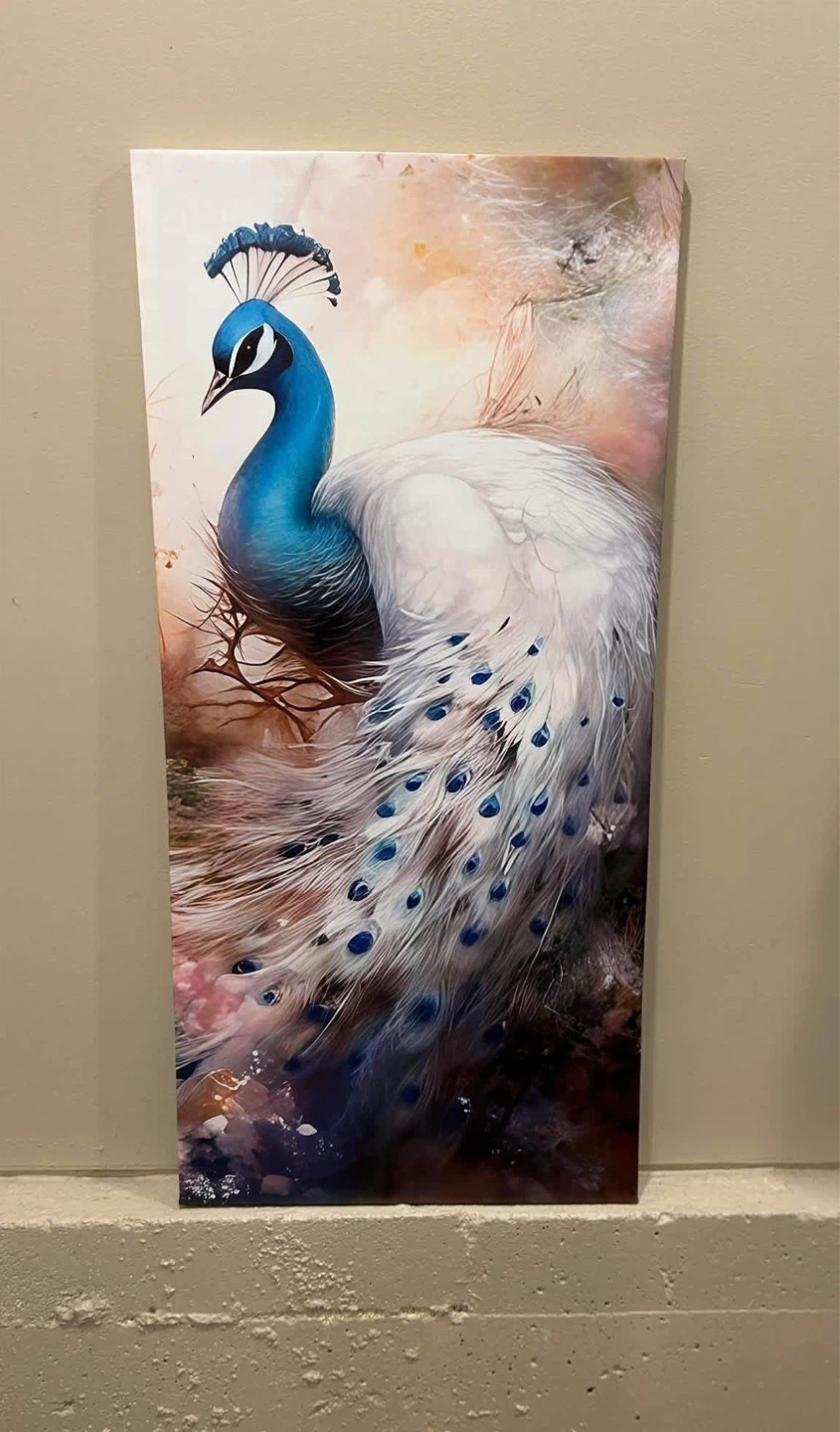 Peacock Canvas Wall Art