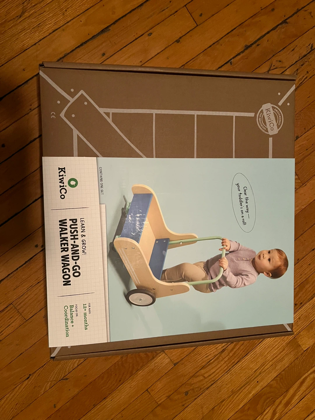 KiwiCo Learn & Grow Push-And-Go Walker Wagon - photo 2