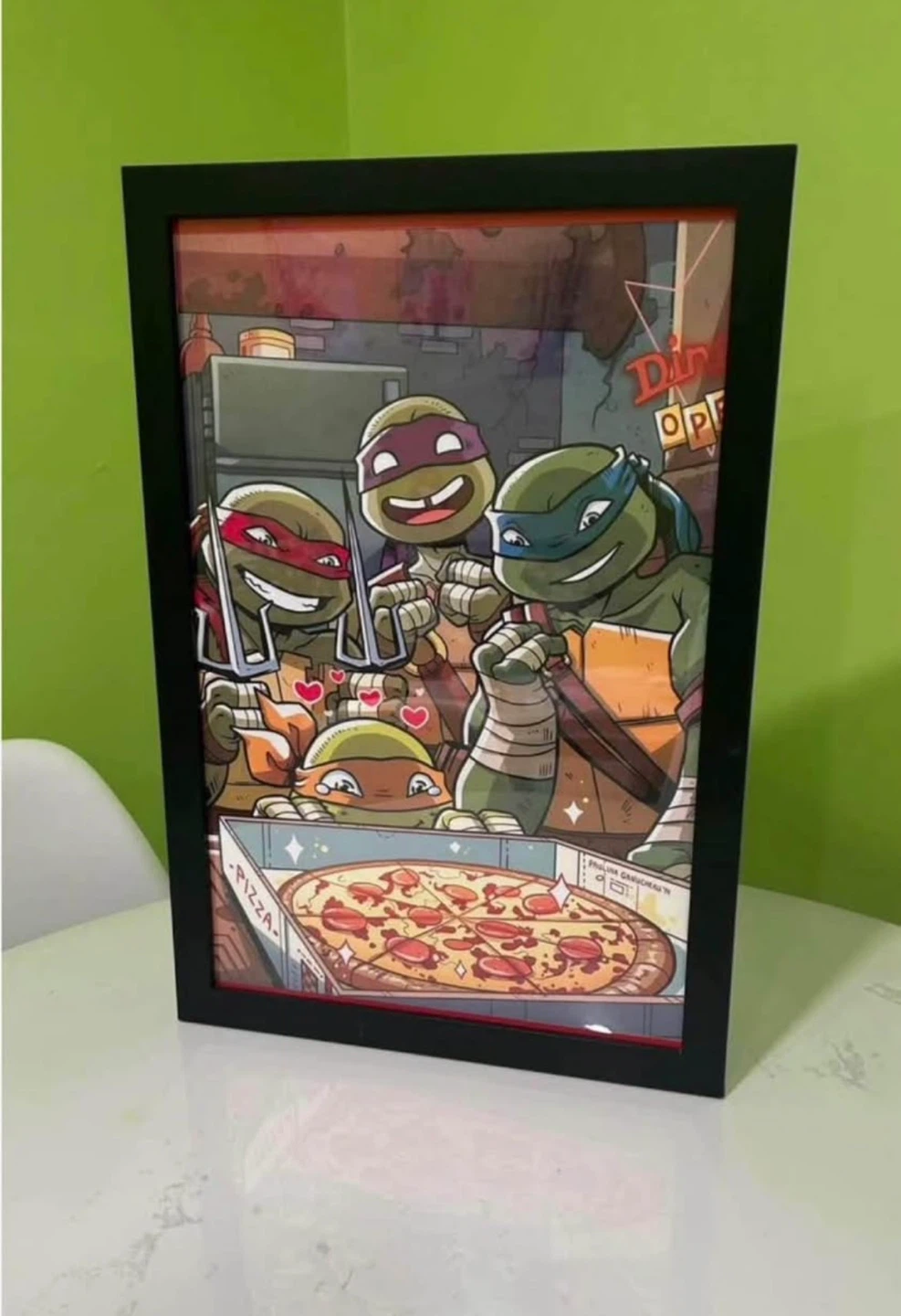 Teenage Mutant Ninja Turtles Framed Art Print