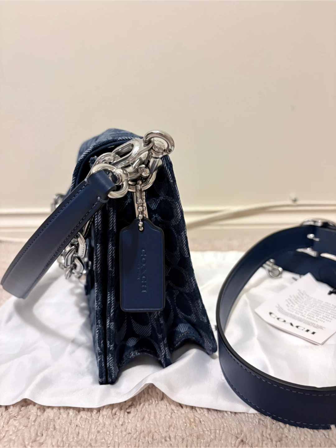Coach Denim Shoulder Bag(NEW) - photo 4