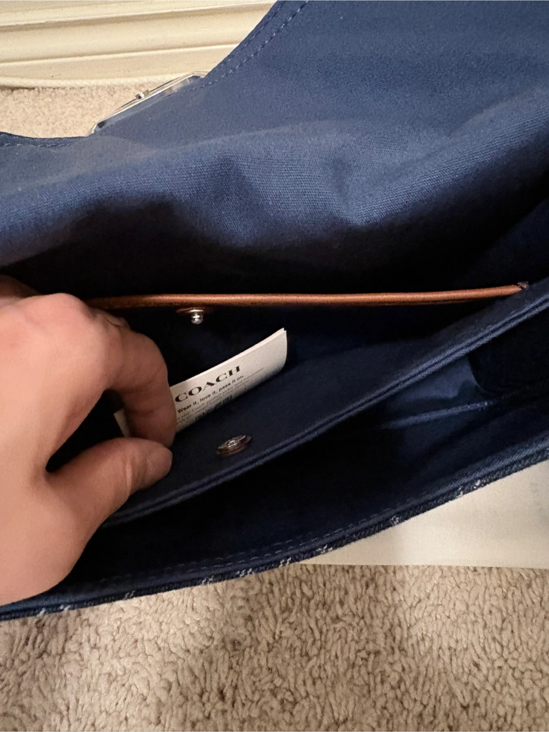 Coach Denim Shoulder Bag(NEW) - photo 5