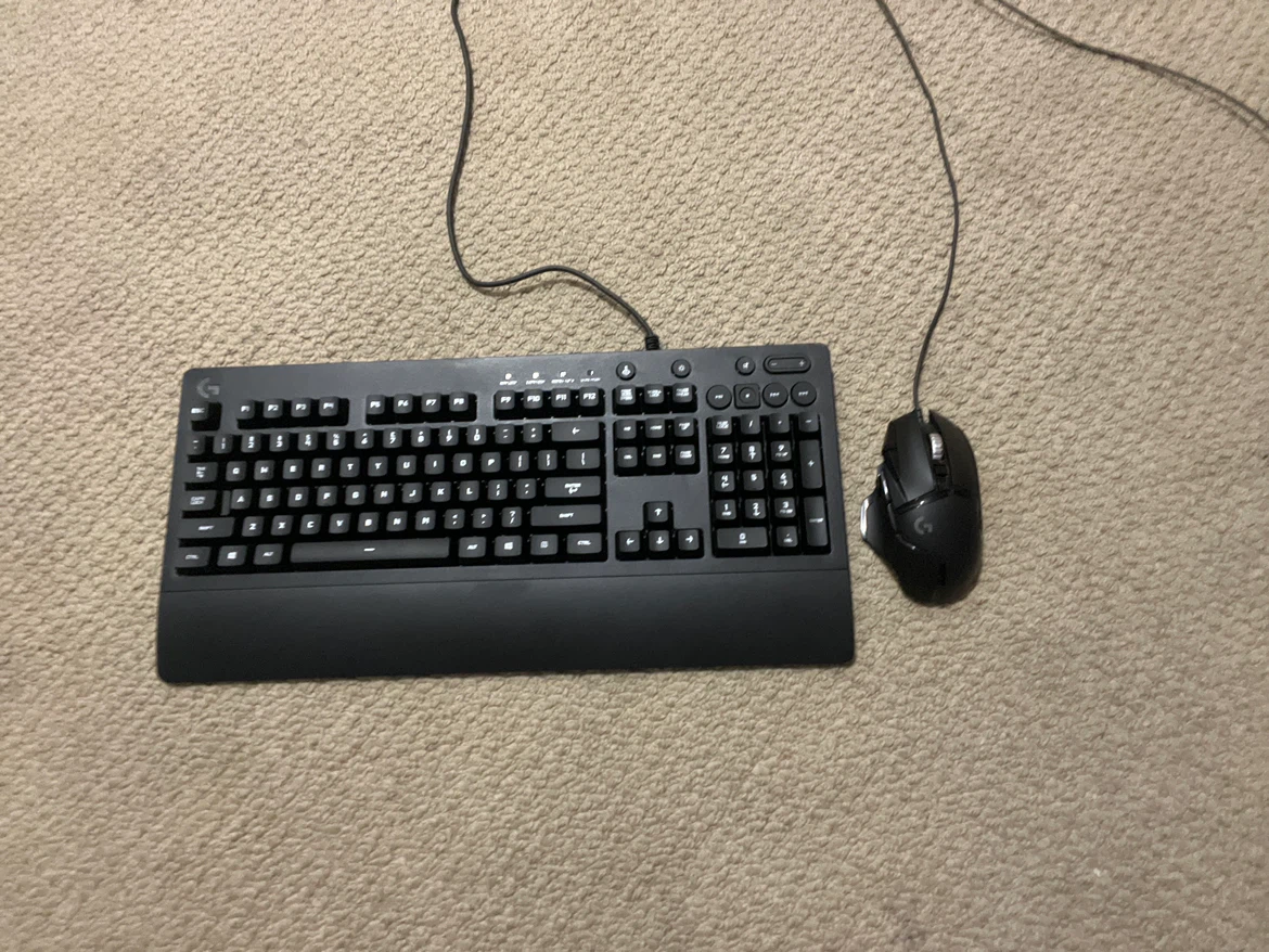 Logitech Gaming Keyboard and Mouse Combo