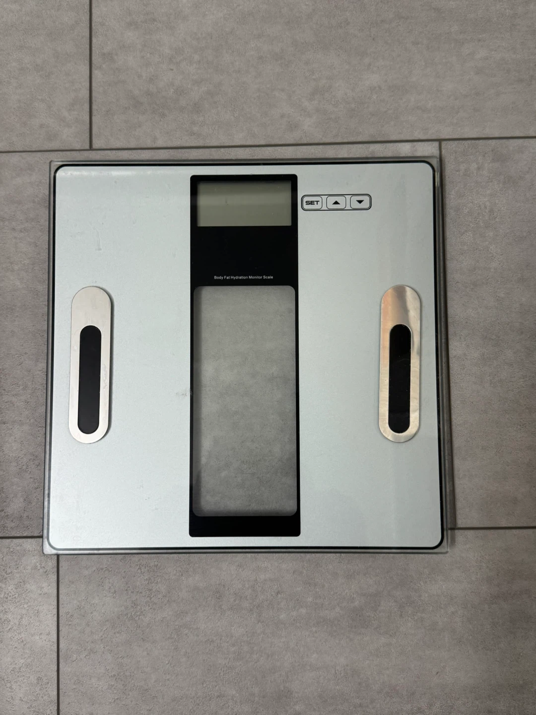 Digital Body Fat Hydration Monitor Scale