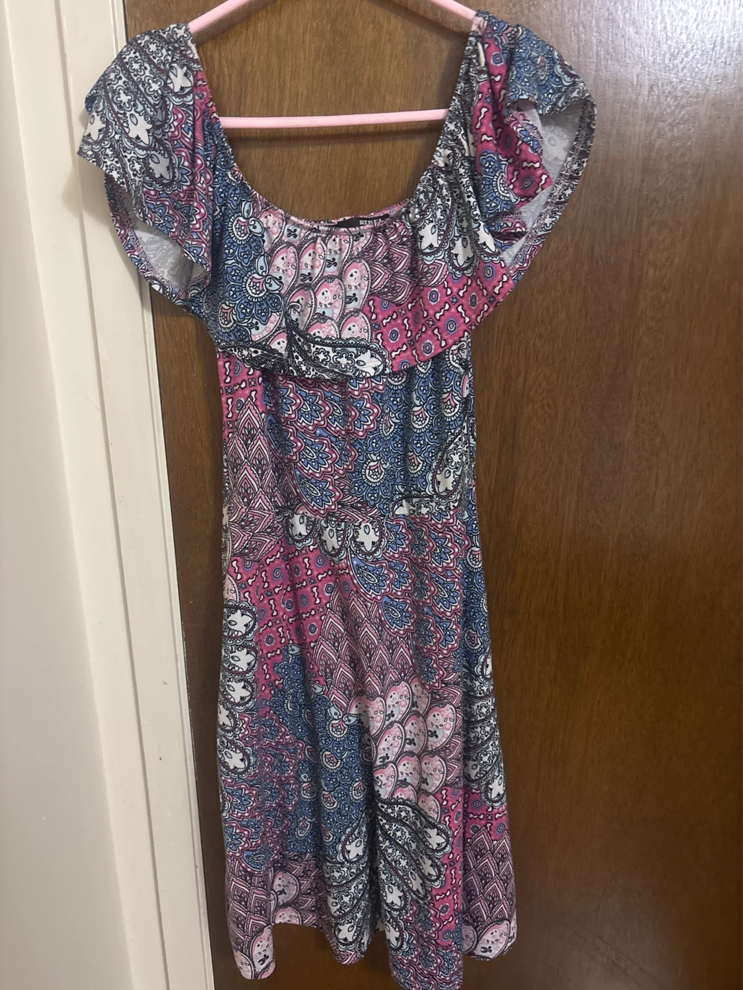 Off-the-shoulder dress