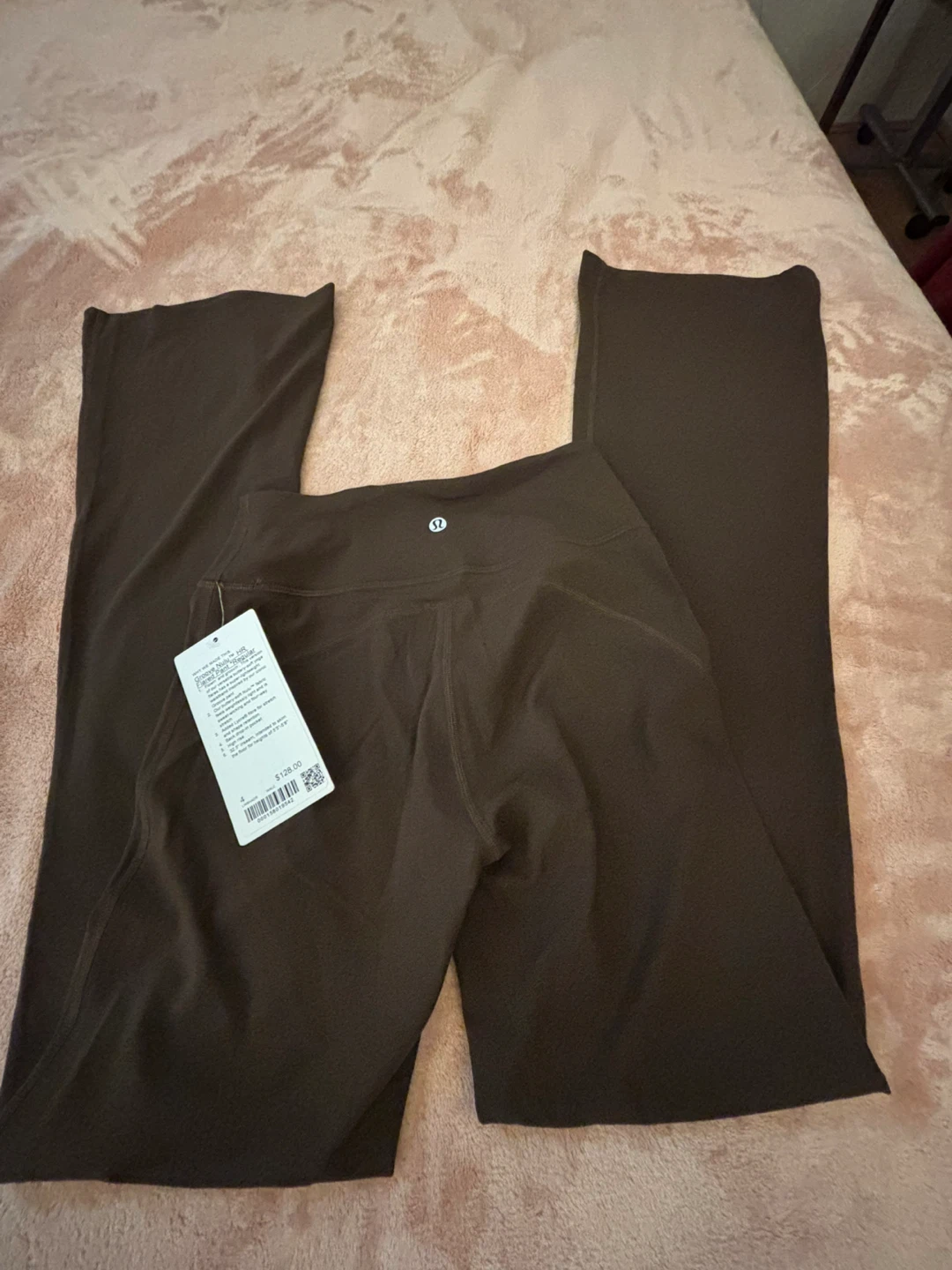 Lululemon Flared Pant "Regular" Espresso Size 4 - photo 3