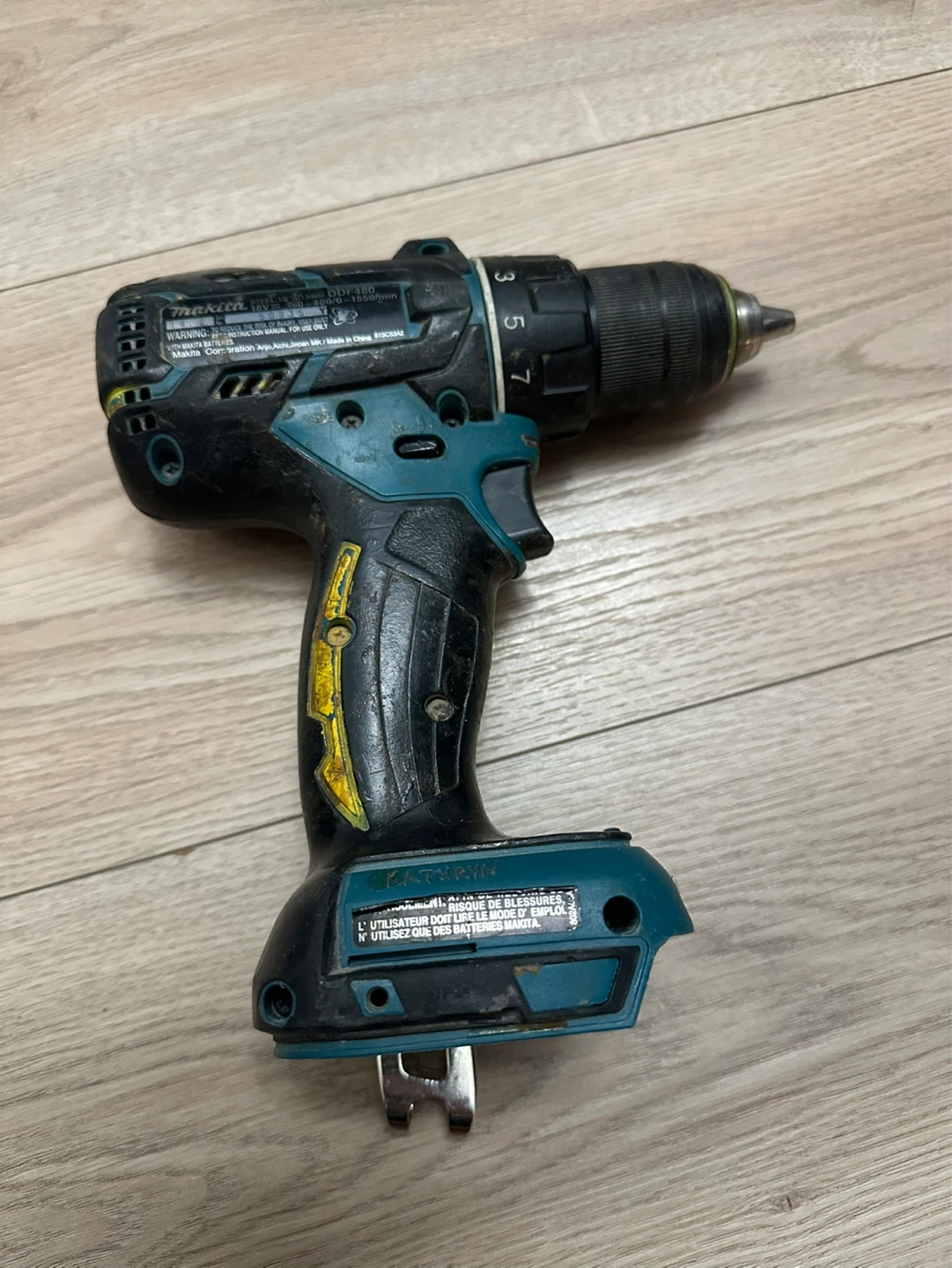 Makita DDF480 Cordless Drill - photo 2