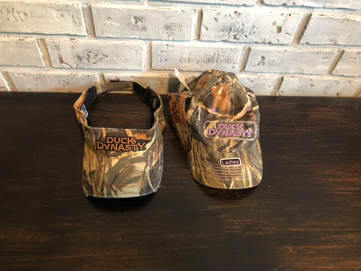 Duck Dynasty Camo Visor and Cap Set
