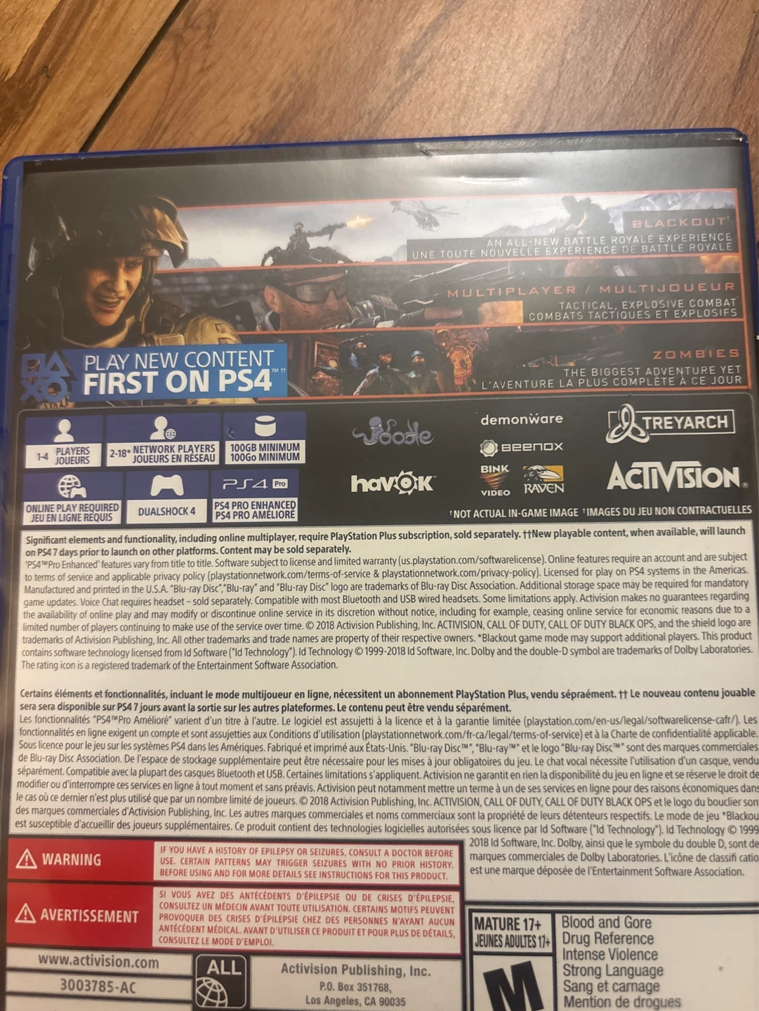 Call of Duty: Black Ops 4 PS4 - photo 2