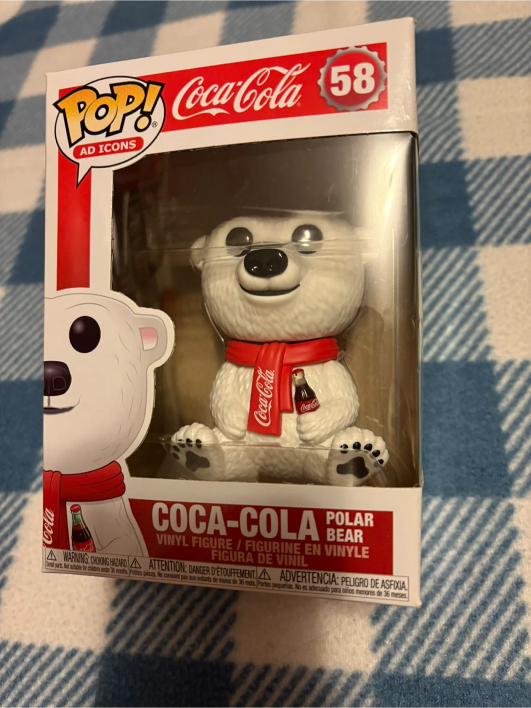 Funko Pop! Coca-Cola Polar Bear Vinyl Figure 58