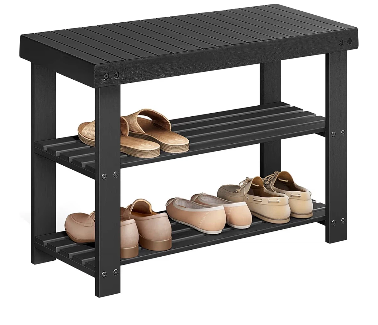 SONGMICS Shoe Rack Bench,
