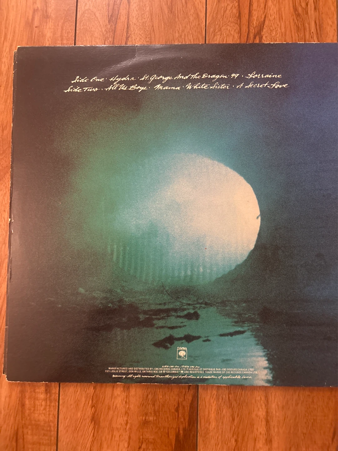 Vinyl Record) Toto   hydra - photo 2