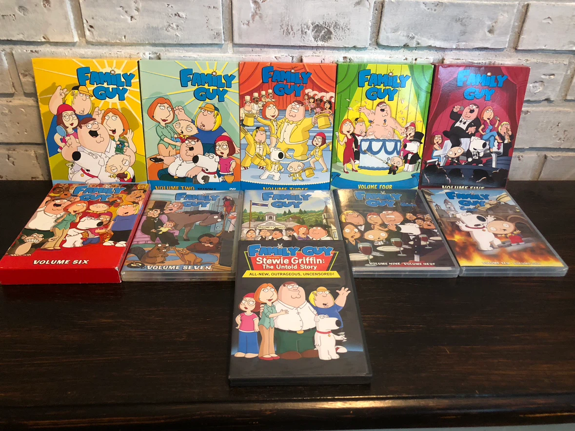 10 Seasons of Family Guy with Monopoly