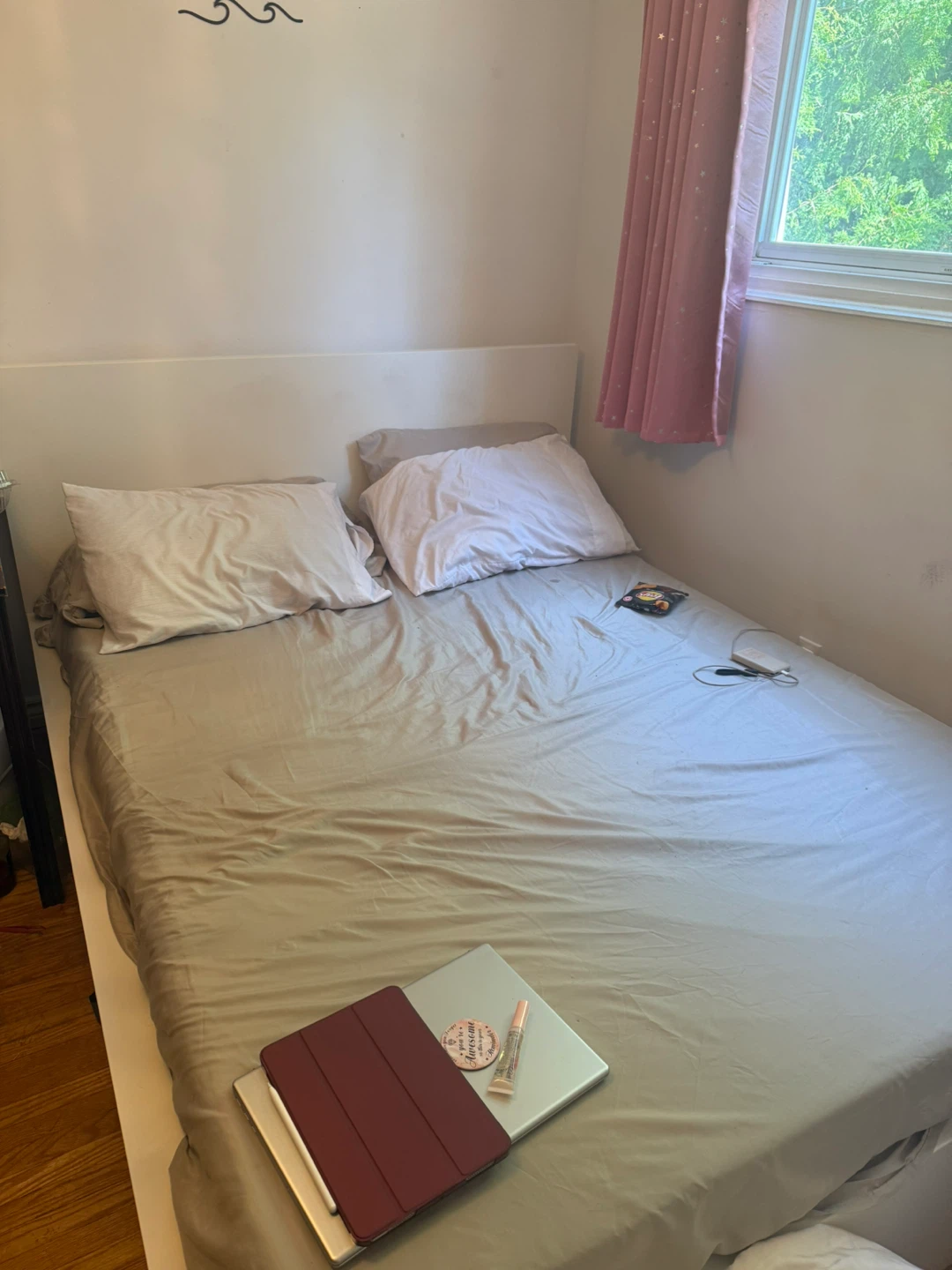 IKEA Queen bed + mattress
