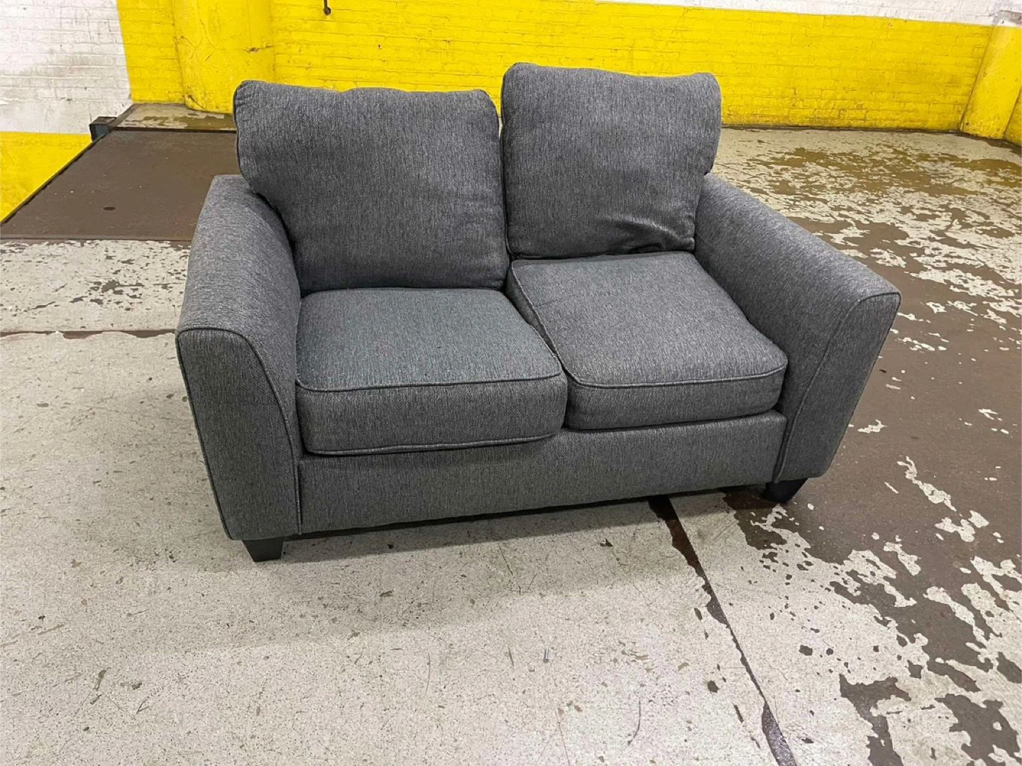 Gray Loveseat Sofa