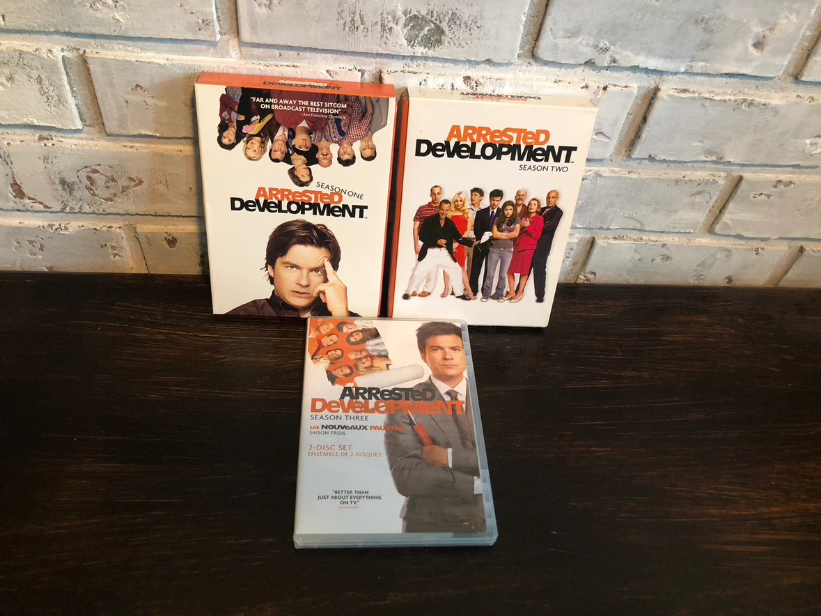 Arrested Development Seasons 1-3 DVDs