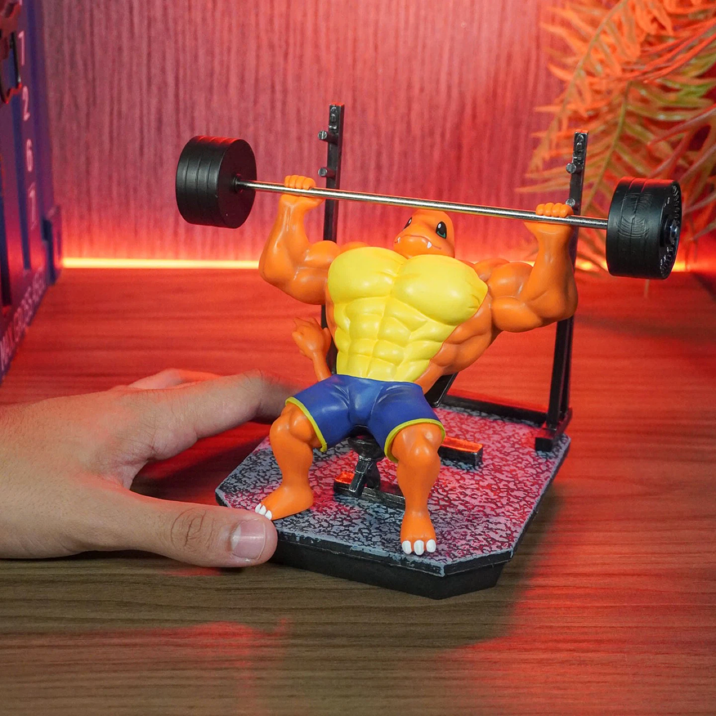 Buff charmander figure