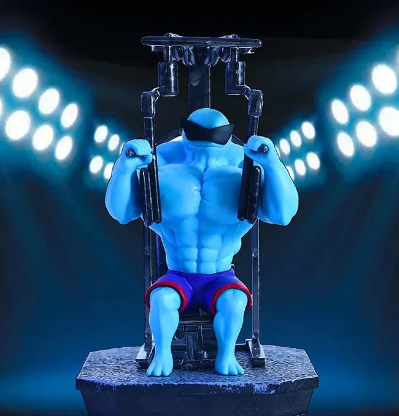 Buff squirtle figure