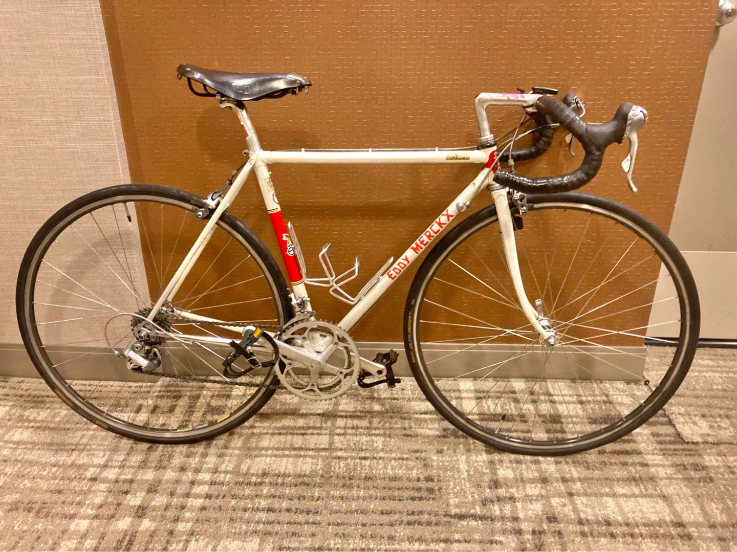 Eddy Merckx Corsa Road Bike Columbus SL 50cm FAEMA White & Red