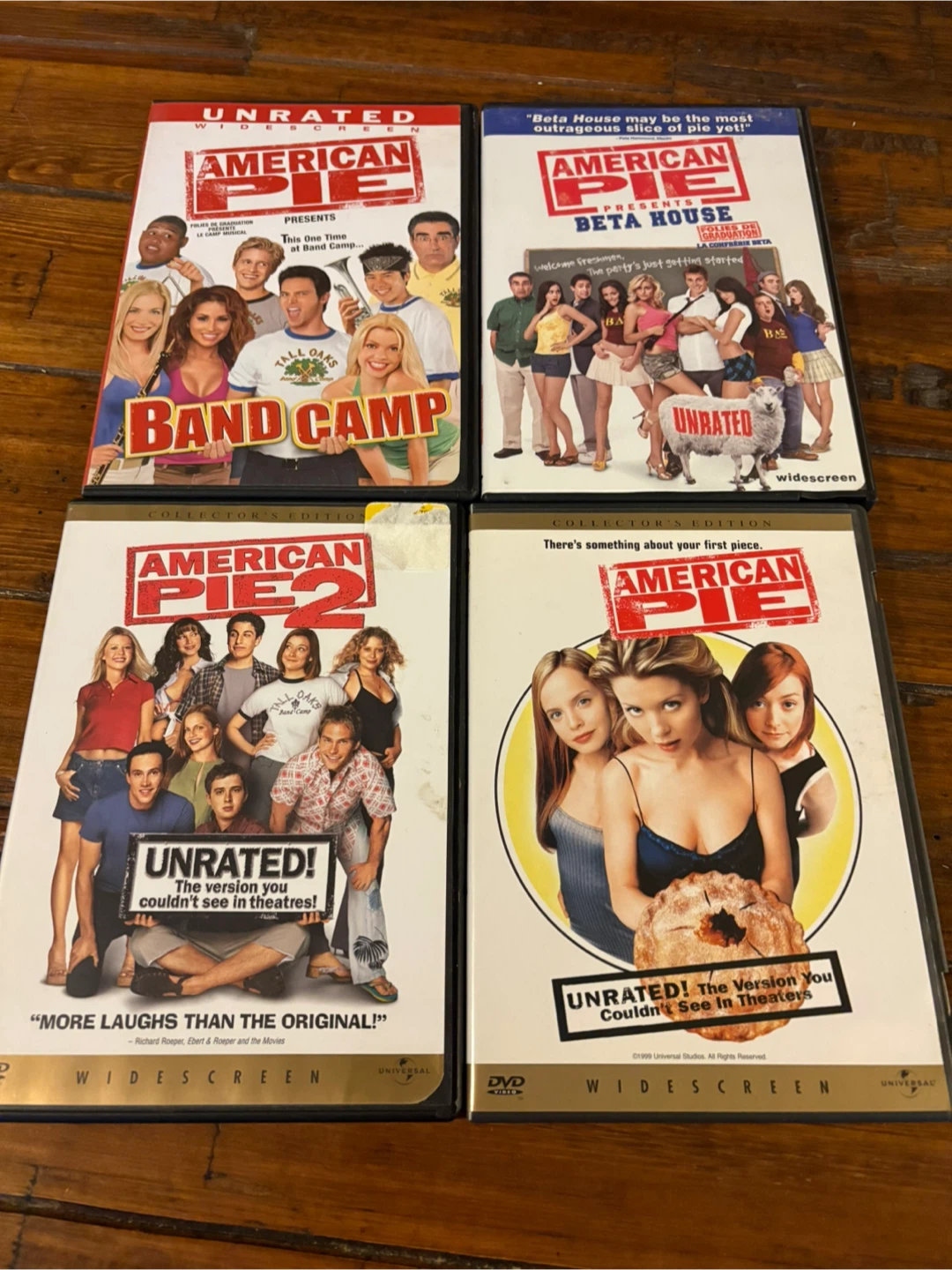 4 American Pie movies