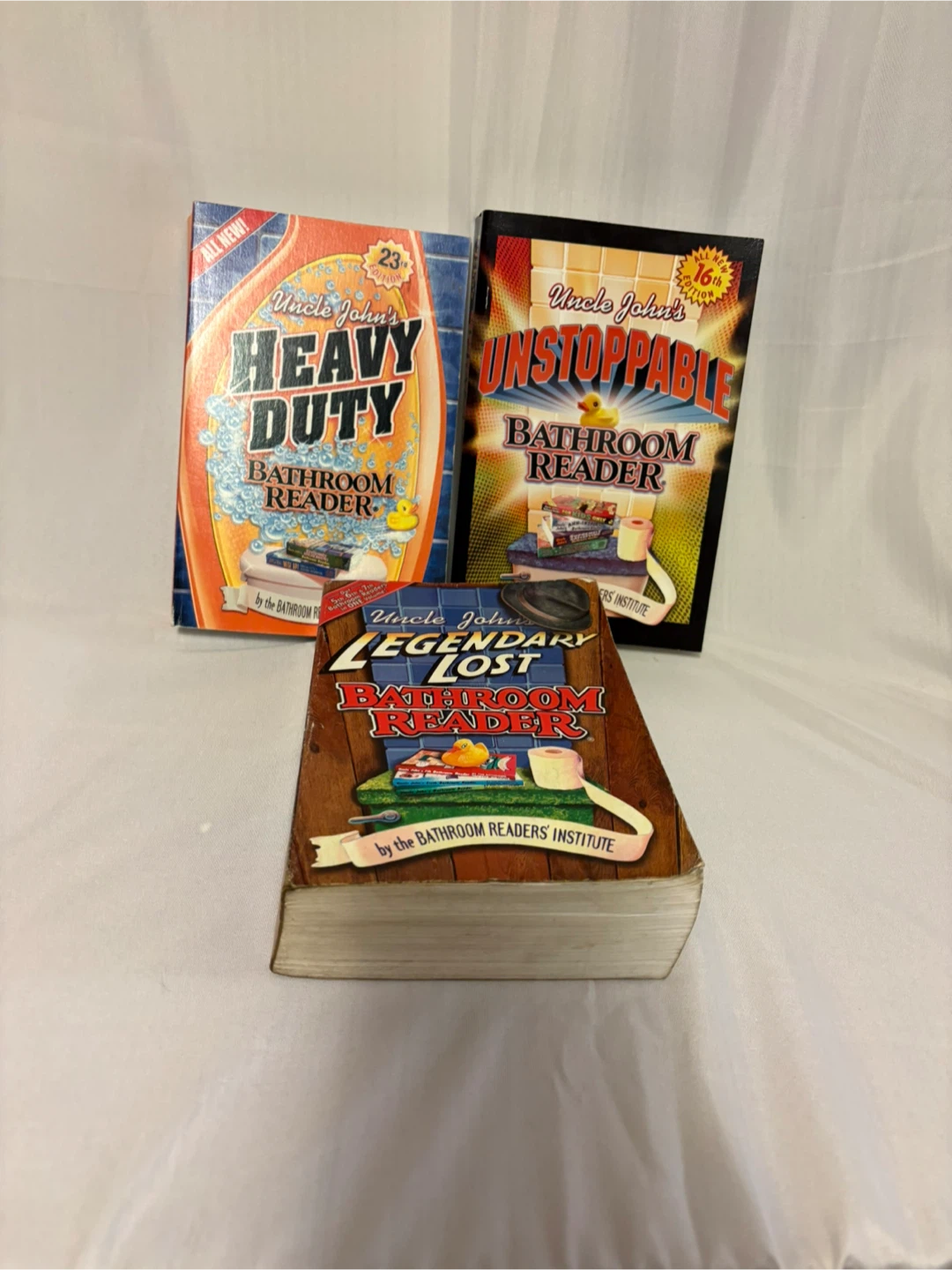 Uncle John's Bathroom Reader Books (3 Books)