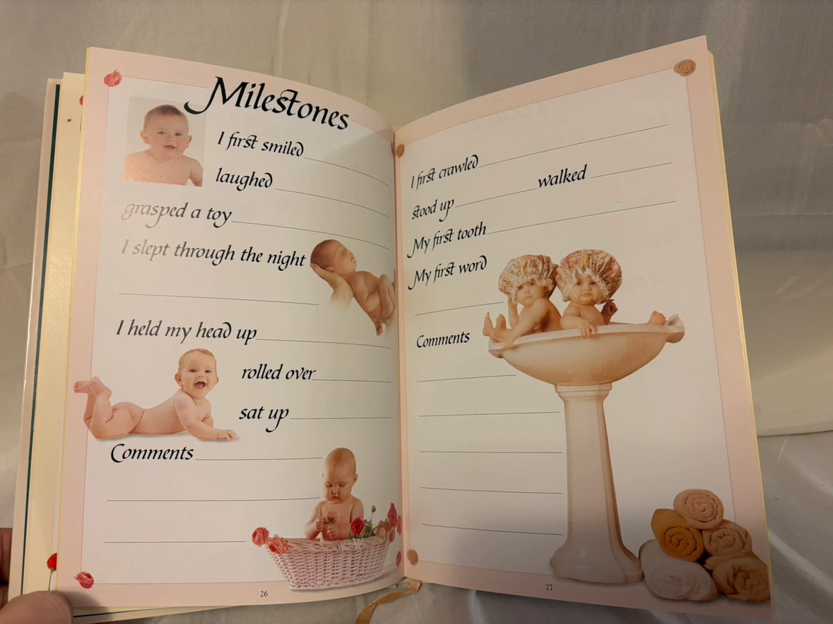 Anne Geddes My First Five Years Baby Record Book - photo 2