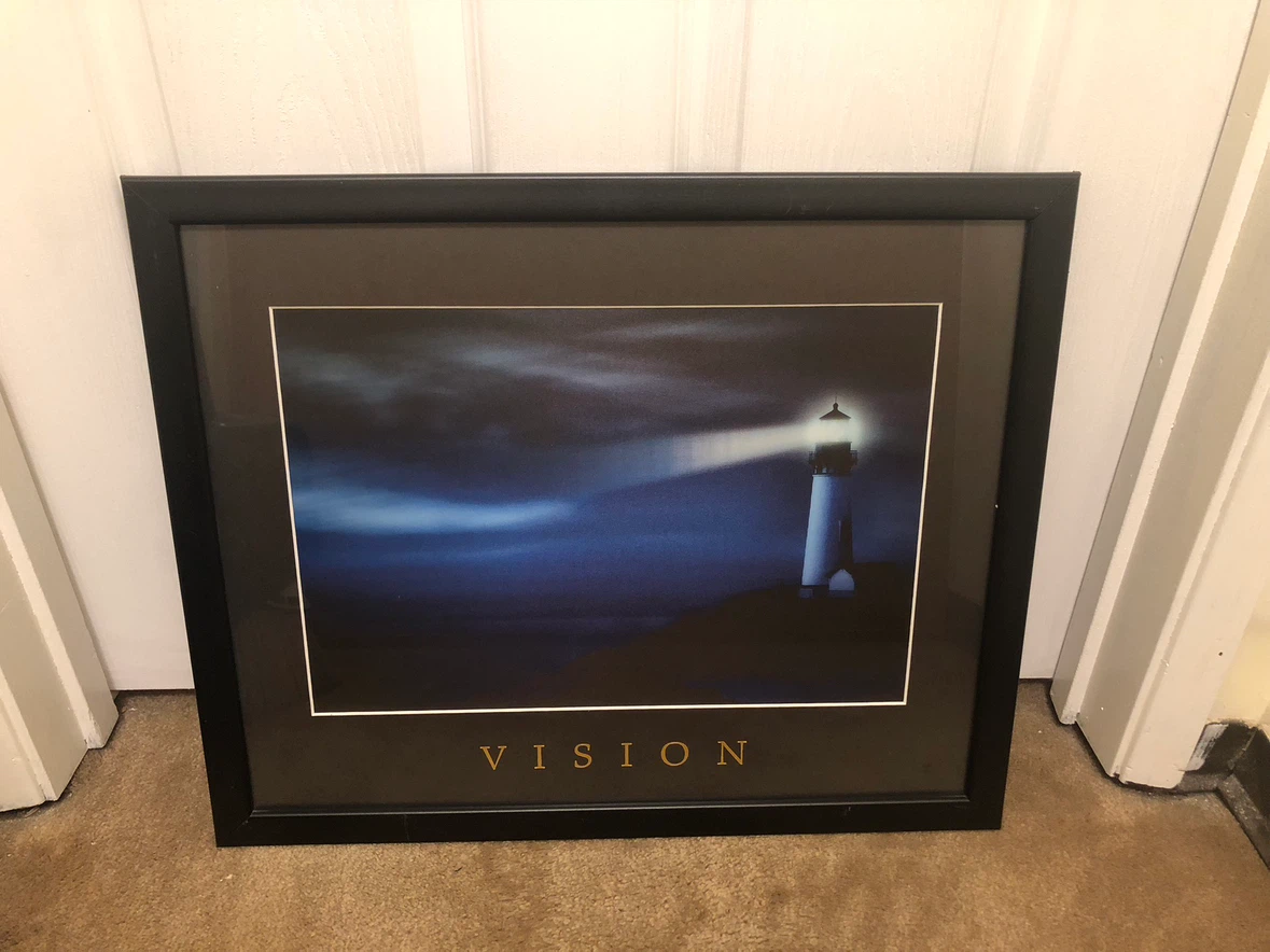 Framed Motivational Posters - Energy and Vision