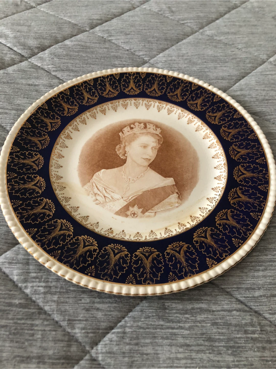 Queen Elizabeth II Coronation Commemorative Plate
