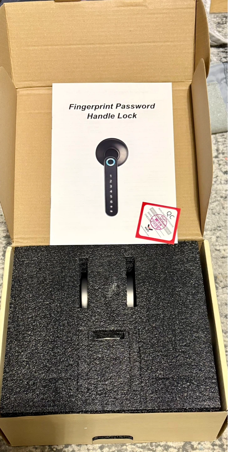WAFU WF-016 Fingerprint Password Handle Lock - photo 2