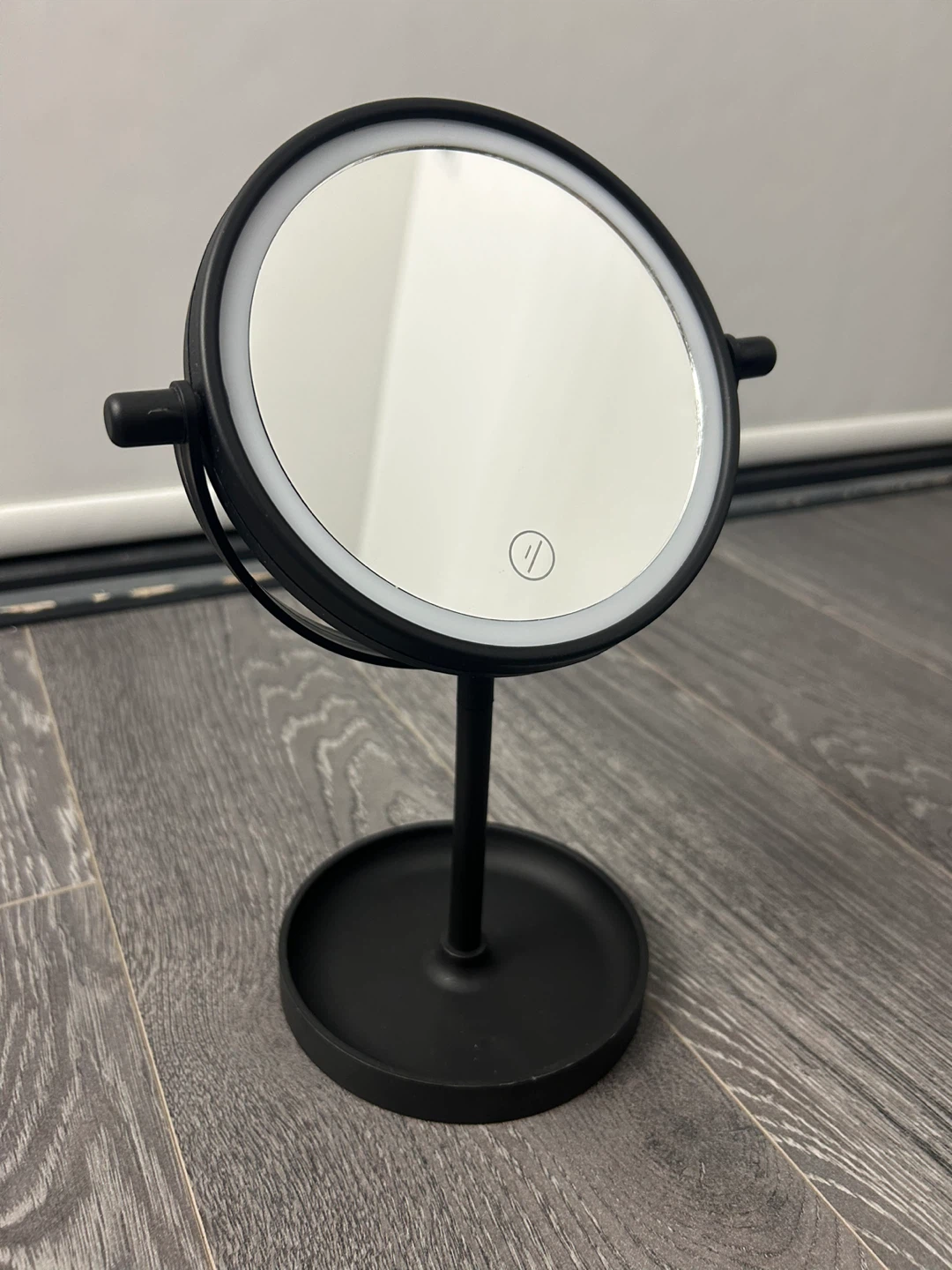 Black LED Vanity Mirror