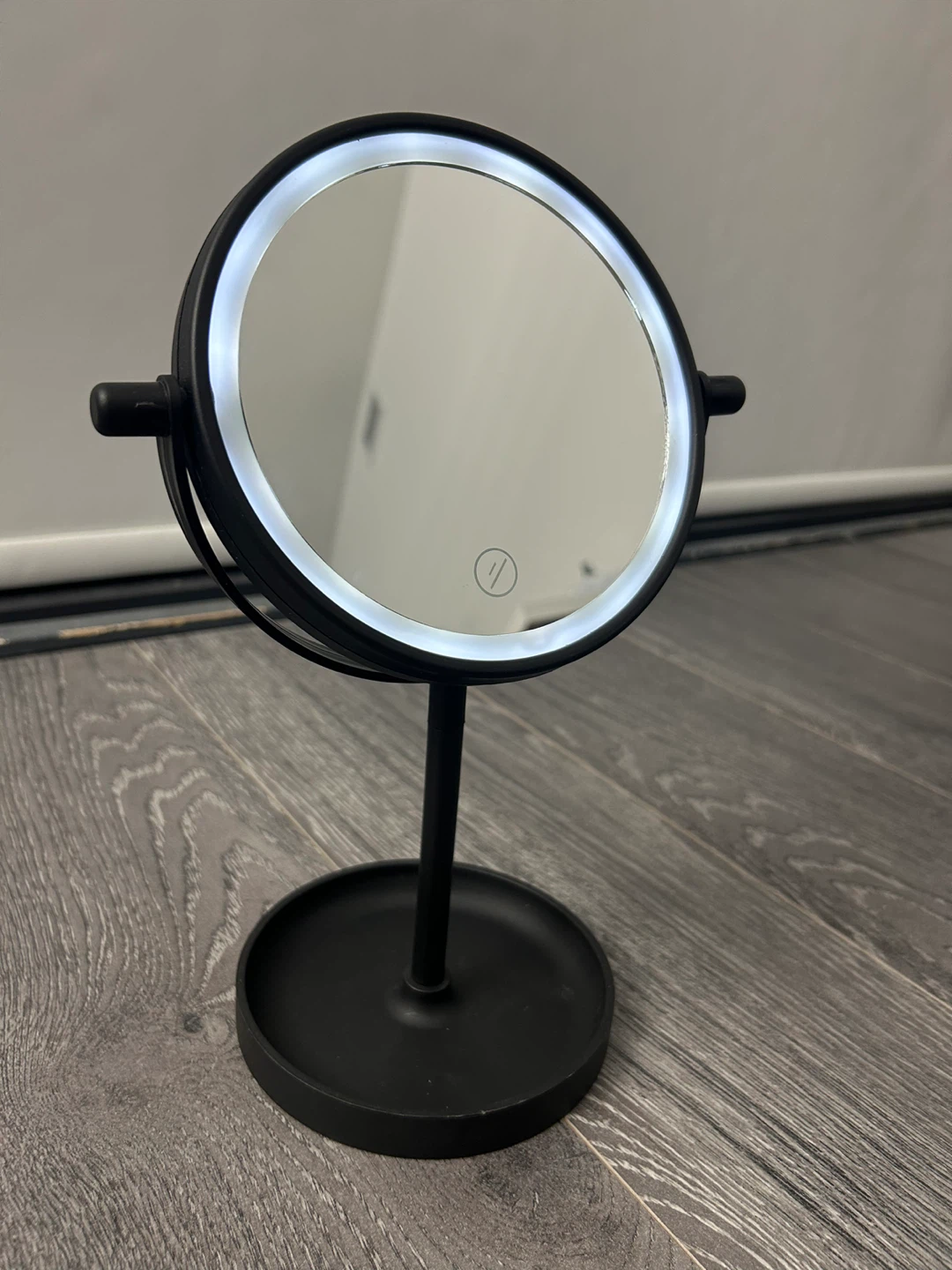 Black LED Vanity Mirror - photo 3