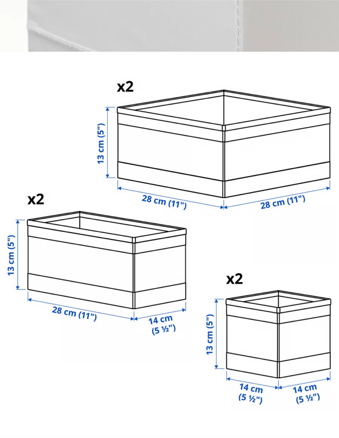 IKEA Skubb Storage Boxes (Set of 6) - photo 5
