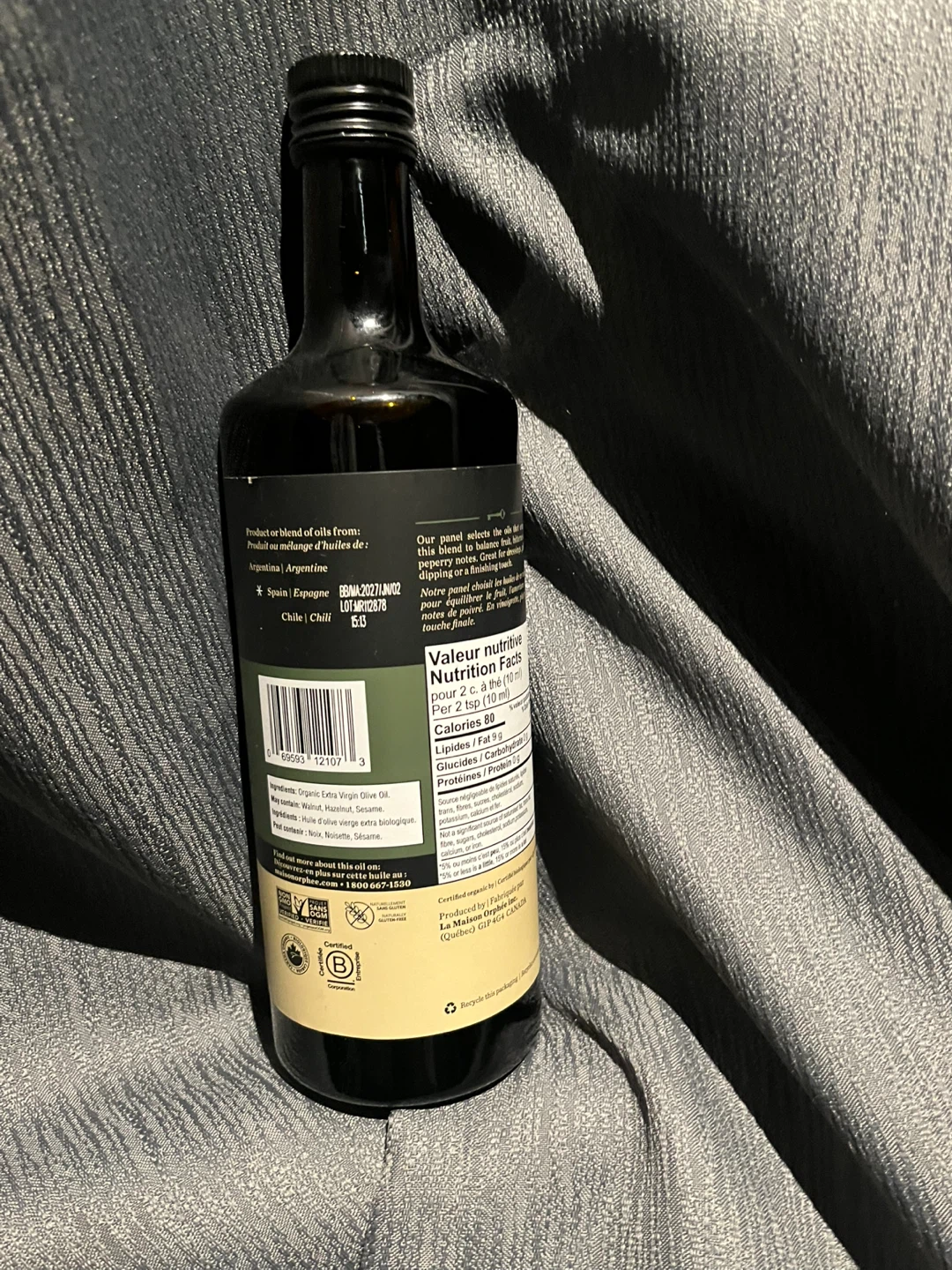 Maison Orphée Extra Virgin Olive Oil - 750 mL - photo 2