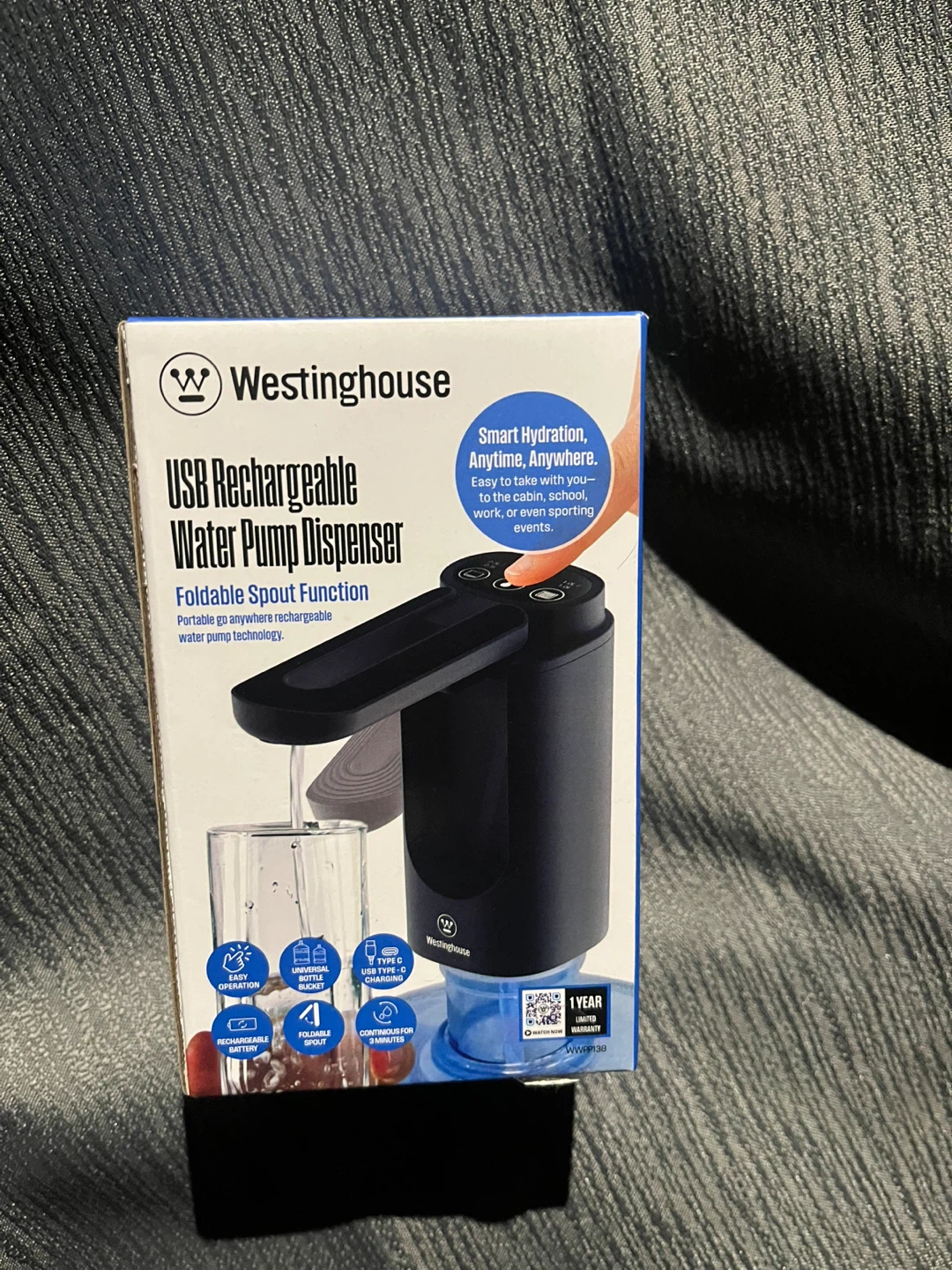 Westinghouse USB Rechargeable Water Pump Dispenser