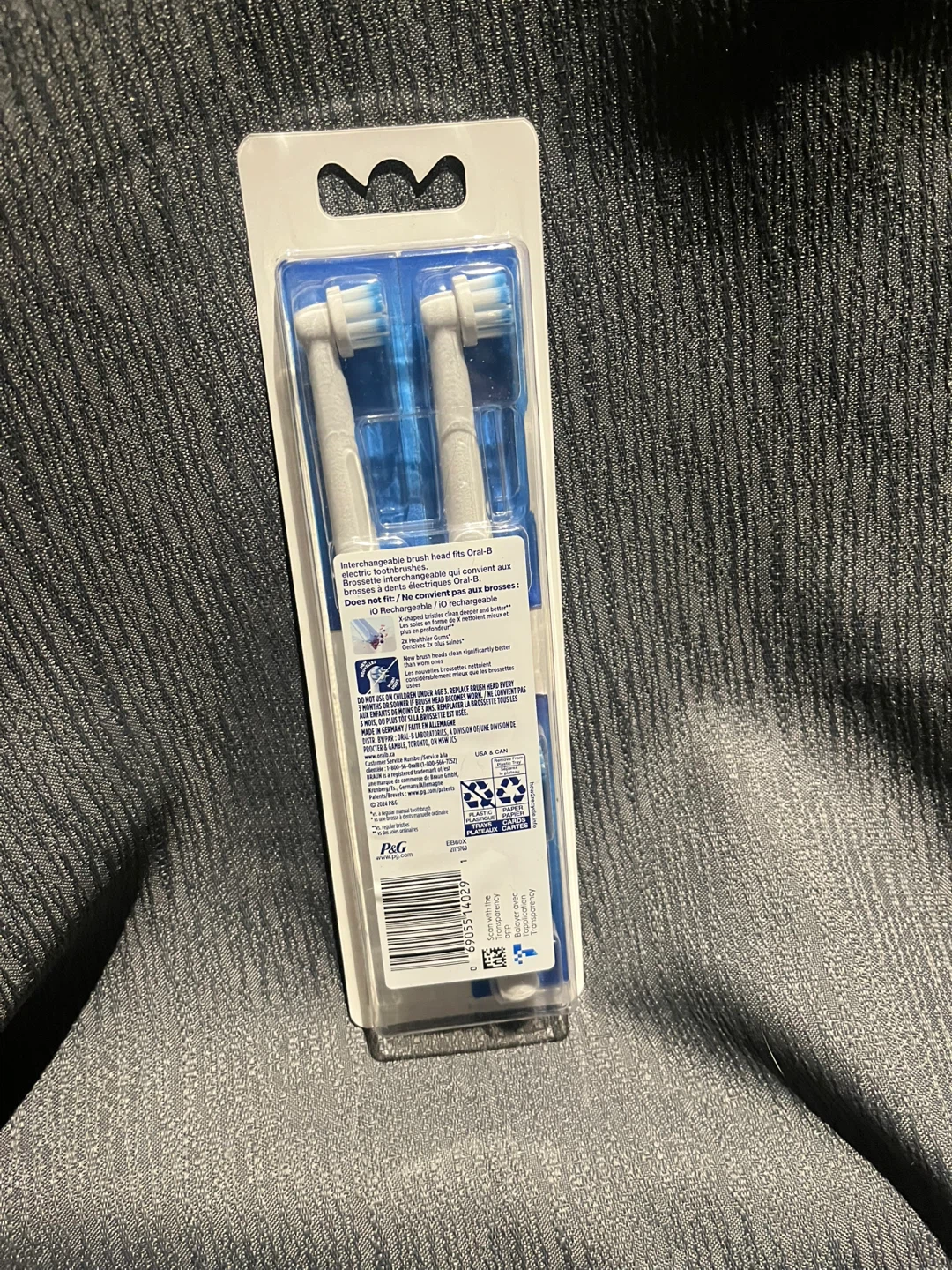 Oral-B Sensitive & Gum Replacement Brush Heads (3 Count) - photo 2