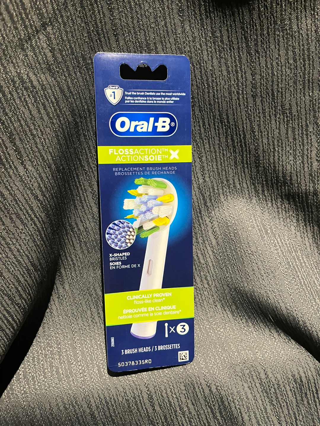 Oral-B FlossAction Replacement Brush Heads (3 Count)