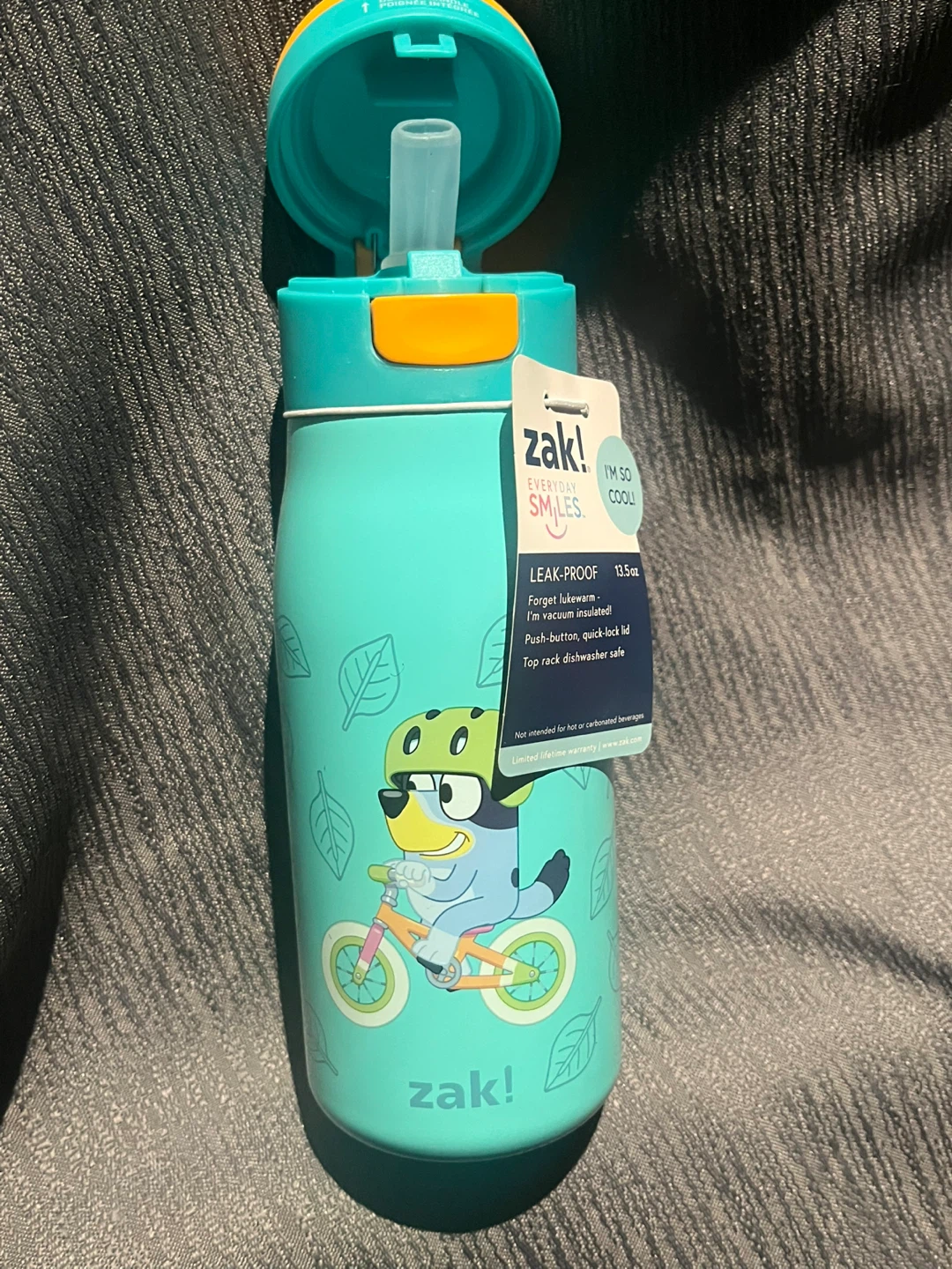 Zak! Bluey Stainless Steel Water Bottle 13.5 oz - photo 2