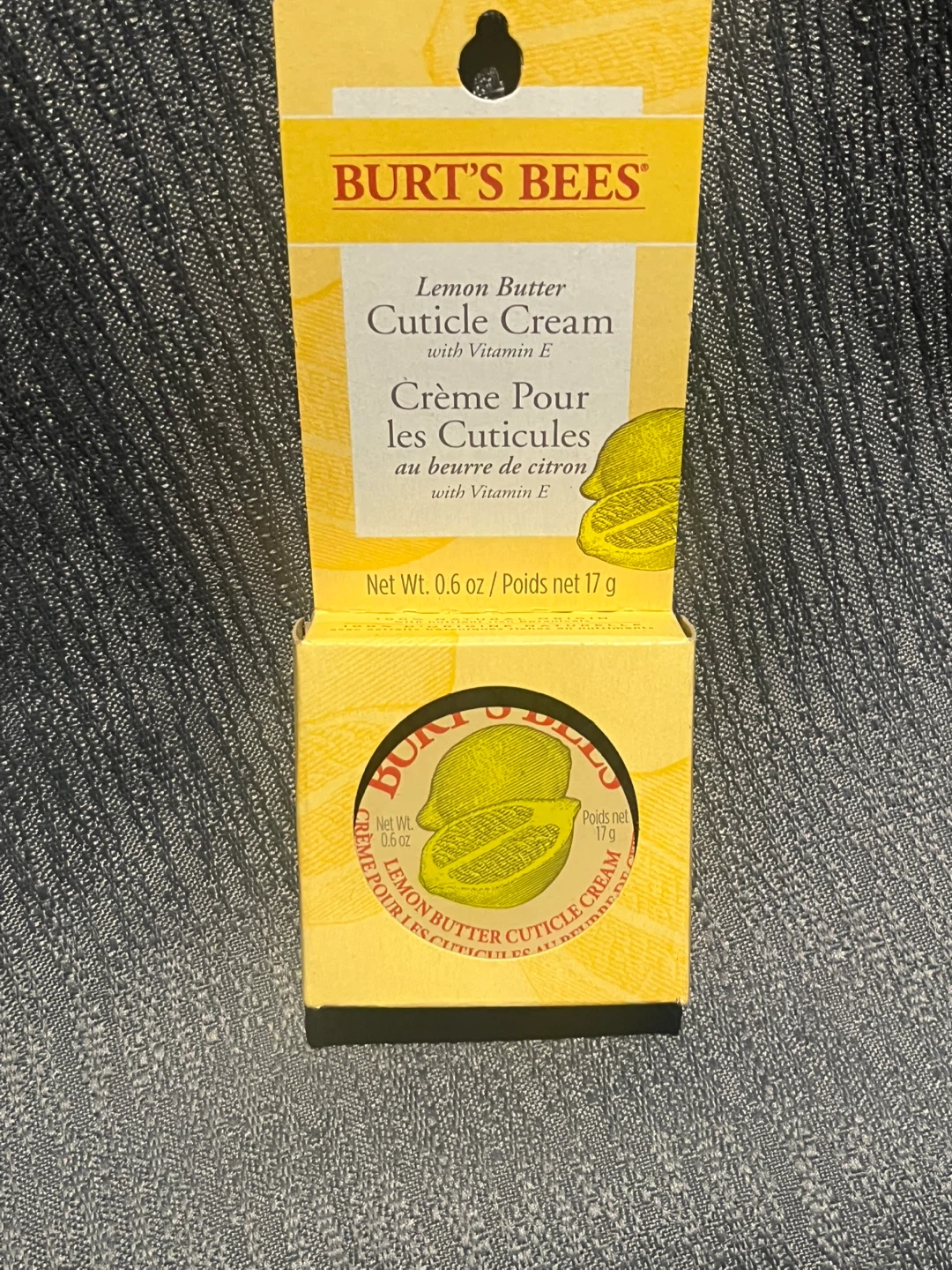 Burt's Bees Lemon Butter Cuticle Cream 0.6 oz