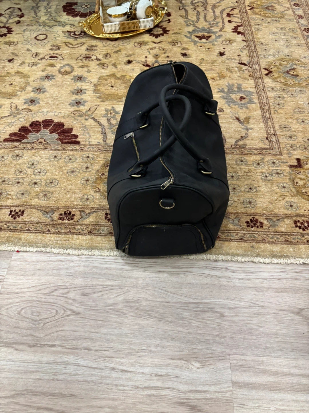 Brand New Handmade Italian Genuine Leather Weekender Duffel Bag - photo 5