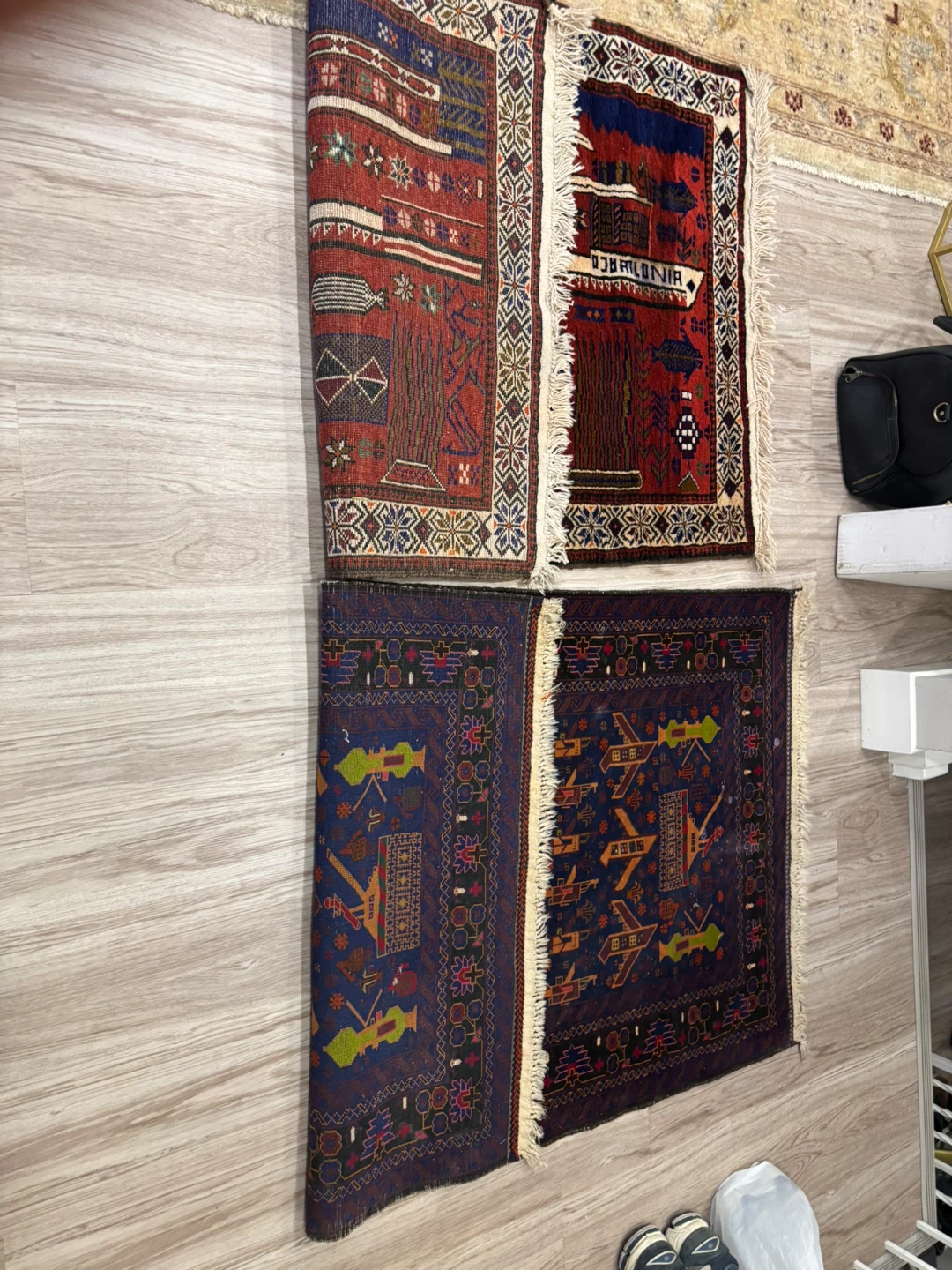 Pair of Vintage Handwoven Persian Rugs – 40+ Years Old - photo 4