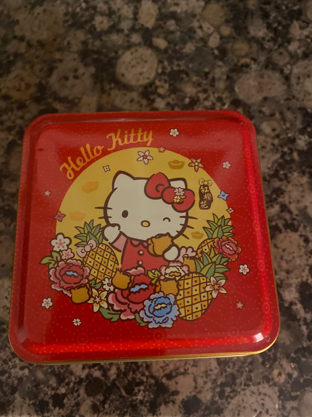 11 x Hello Kitty Red Tin Box