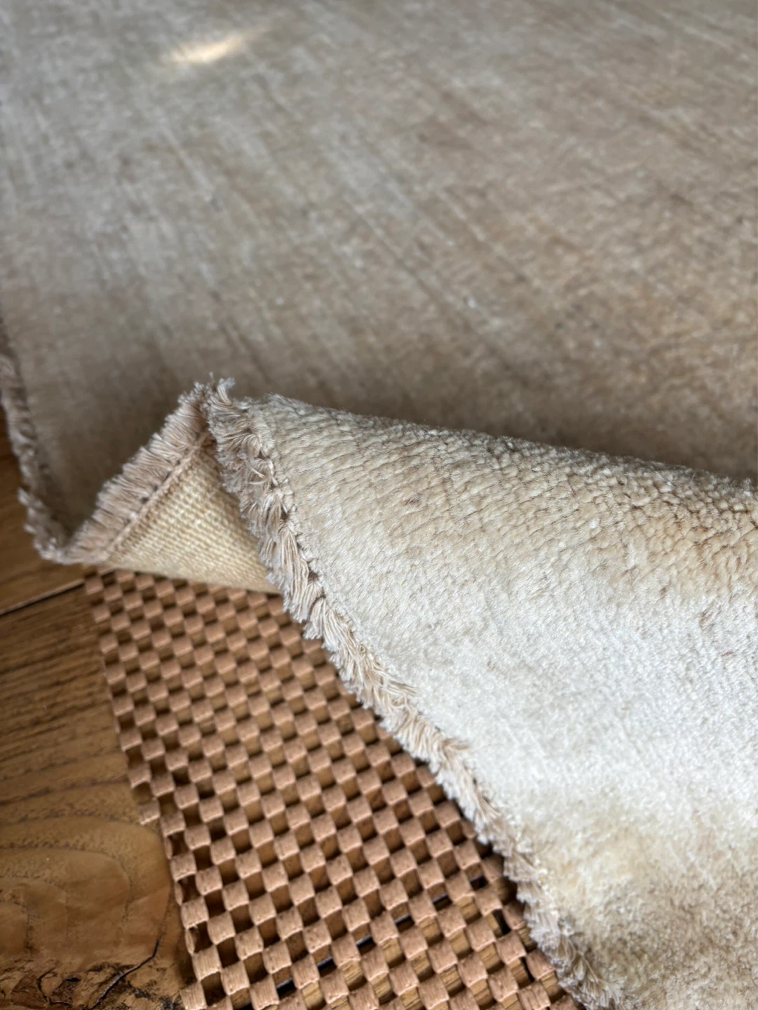 CHOBI IVORY RUG 9’ X 11’8” HAND KNOTTED HIGHEST QUALITY